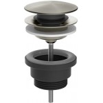 Waste Valve Brushed Steel With overflow / Without overflow material: Inox surface: Brushed, color: Chrome Waste overflows