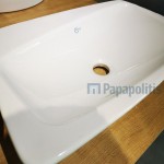 Νιπτήρας ελευθέρας τοποθέτησης 55x35x11,5 από πορσελάνη χωρίς οπή χωρίς υπερχείλιση, χρώμα: Λευκό επιφάνεια: Γυαλιστερή Νιπτήρας ελευθέρας τοποθέτησης 55x35x11,5 από πορσελάνη χωρίς οπή χωρίς υπερχείλιση, χρώμα: Λευκό επιφάνεια: Γυαλιστερή Ελευθέρας τοποθέτησης