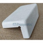 Marble angolo 5x15, hue: White Angolo, Tozzetto Marble angolo 5x15, hue: White Angolo, Tozzetto