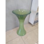Washbasin Floor standing 49x49x90 material: Quaryl, color: Green surface: Glossy
