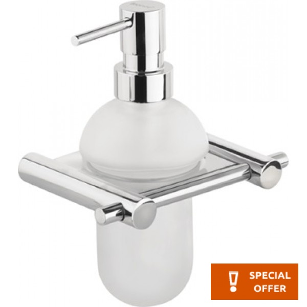 Dispenser από inox επίτοιχος τύπος 200ml, AISI 316, χρώμα: Χρωμέ επιφάνεια: Γυαλιστερή Dispenser