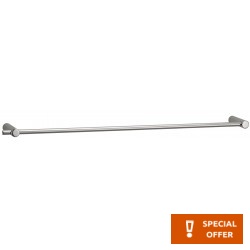 Πετσετοθήκη 60cm AISI 316 σταθερή από inox μονή, χρώμα: Χρωμέ επιφάνεια: Γυαλιστερή