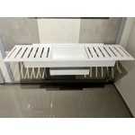 Νιπτήρας επίτοιχος 160x50 με 1 γούρνα χωρίς κολώνα χωρίς οπή από solid surface, χρώμα: Λευκό επιφάνεια: Ματ Επίτοιχοι Νιπτήρας επίτοιχος 160x50 με 1 γούρνα χωρίς κολώνα χωρίς οπή από solid surface, χρώμα: Λευκό επιφάνεια: Ματ Επίτοιχοι