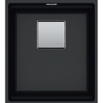 Sink Granite 37x42 free Undermount 1 bowl Onyx, color: Black Granite