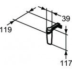 Φωτιστικό από κρύσταλλο Ουδέτερο 4.000° - 4.500° Κ, χρώμα: Χρωμέ 3W LED Φωτιστικά μπάνιου