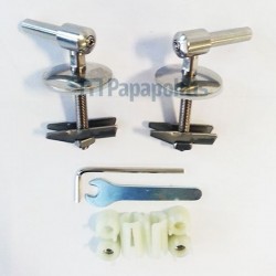 Hinges (connection set toilet-seat) Toilet seat hinges
