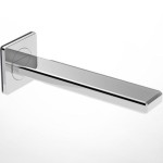 Spout (Nozzle) 21,4cm Wall-mounted 21,4cm material: Brass, color: Chrome surface: Glossy Bath spouts Spout (Nozzle) 21,4cm Wall-mounted 21,4cm material: Brass, color: Chrome surface: Glossy Bath spouts