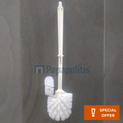 Vacs Brush replacement material: Plastic Toilet brush heads & holders