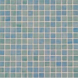 Pool mosaic 2,5x2,5 Spain, shape: Square 1st choice, hue: Blue Mosaics for pool