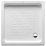 Shower tray Square 80x80x10 material: Porcelain, color: White surface: Glossy Square Shower tray Square 80x80x10 material: Porcelain, color: White surface: Glossy Square