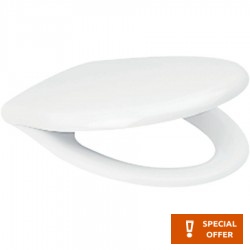 Accessible toilet seats, color: White