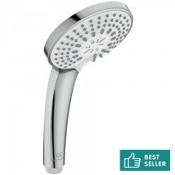 Shower head 3 jets Μ3, color: Chrome surface: Glossy