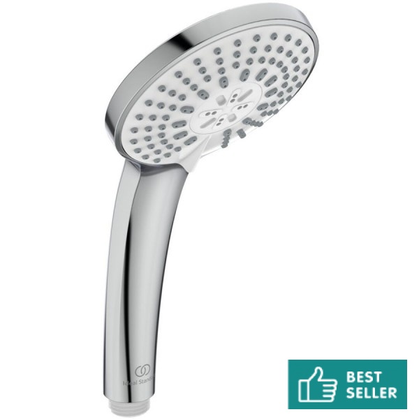 Shower head 3 jets Μ3, color: Chrome surface: Glossy Hand showers Shower head 3 jets Μ3, color: Chrome surface: Glossy Hand showers