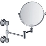 Make up mirror material: Brass wall-mounted Wall-mounted, color: Chrome surface: Glossy Makeup mirrors Make up mirror material: Brass wall-mounted Wall-mounted, color: Chrome surface: Glossy Makeup mirrors