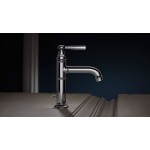 Wash basin tap Deck-mounted material: Brass mixer With pop-up waste set Μ size 100, color: Chrome surface: Glossy Deck-mounted Wash basin tap Deck-mounted material: Brass mixer With pop-up waste set Μ size 100, color: Chrome surface: Glossy Deck-mounted
