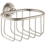 Sponge box material: Brass Single Single-mounted deep Brushed Nickel, color: Chrome surface: Brushed Shower baskets Sponge box material: Brass Single Single-mounted deep Brushed Nickel, color: Chrome surface: Brushed Shower baskets