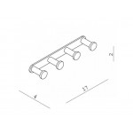 Hook Flat wall mounted material: Brass multi, color: Chrome surface: Glossy Hooks