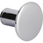 Hook Flat wall mounted material: Brass single, color: Chrome surface: Glossy Hooks Hook Flat wall mounted material: Brass single, color: Chrome surface: Glossy Hooks