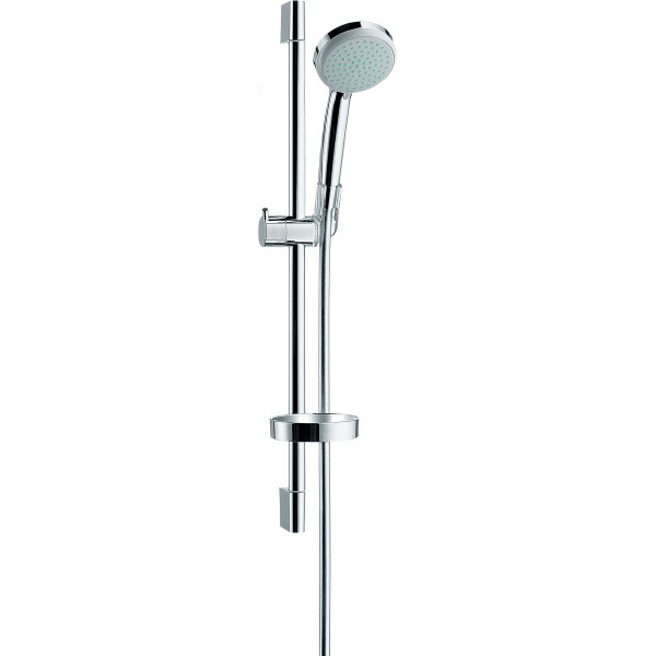 Βέργα ντους 66cm από ορείχαλκο Vario με τηλέφωνο & σπιράλ, χρώμα: Χρωμέ επιφάνεια: Γυαλιστερή Βέργες ντους