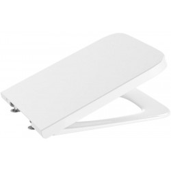 Toilet-seat soft closing, style: Wrapover Square, color: White Toilet seats & covers