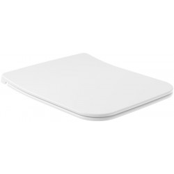 Κάλυμμα λεκάνης soft closing Sandwich slim, χρώμα: Λευκό Καλύμματα