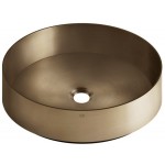 Νιπτήρας ελευθέρας τοποθέτησης 40x40x12,5 από inox χωρίς οπή χωρίς υπερχείλιση Warm Bronze Brushed PVD, χρώμα: Μπρονζέ επιφάνεια: Βουρτσισμένη Ελευθέρας τοποθέτησης Νιπτήρας ελευθέρας τοποθέτησης 40x40x12,5 από inox χωρίς οπή χωρίς υπερχείλιση Warm Bronze Brushed PVD, χρώμα: Μπρονζέ επιφάνεια: Βουρτσισμένη Ελευθέρας τοποθέτησης
