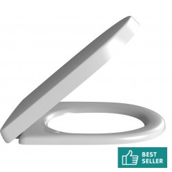Toilet-seat soft closing, style: Wrapover original seat Villeroy & Boch, Quick Release, color: White Toilet seats & covers