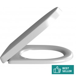 Κάλυμμα λεκάνης soft closing Wrapover Quick Release, χρώμα: Λευκό Καλύμματα