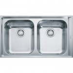 Νεροχύτης ανοξείδωτος 86x51 από inox επιφάνεια: Λεία ματ χωρίς πάγκο ένθετος 2 γούρνες, χρώμα: Χρωμέ Ανοξείδωτοι Νεροχύτης ανοξείδωτος 86x51 από inox επιφάνεια: Λεία ματ χωρίς πάγκο ένθετος 2 γούρνες, χρώμα: Χρωμέ Ανοξείδωτοι