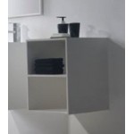 Ράφι μπάνιου 40x40x50 από solid surface, χρώμα: Λευκό Ράφια μπάνιου Ράφι μπάνιου 40x40x50 από solid surface, χρώμα: Λευκό Ράφια μπάνιου