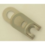 Στήριγμα ντους βέργας από ABS, χρώμα: Χρωμέ επιφάνεια: Γυαλιστερή Στηρίγματα ντους