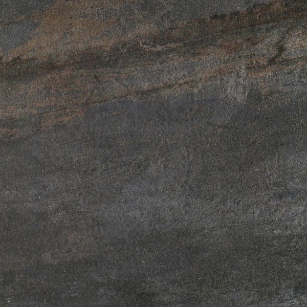 Floor tiles 59,7x59,7 Italy soft, style: stone 1st choice rettificato surface: Srained - Textured, hue: Dark Grey Plain tiles