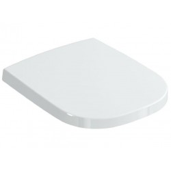 Toilet-seat soft closing, style: Wrapover, color: White Toilet seats & covers