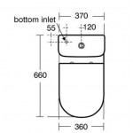 Κάλυμμα λεκάνης Wrapover, χρώμα: Λευκό Καλύμματα