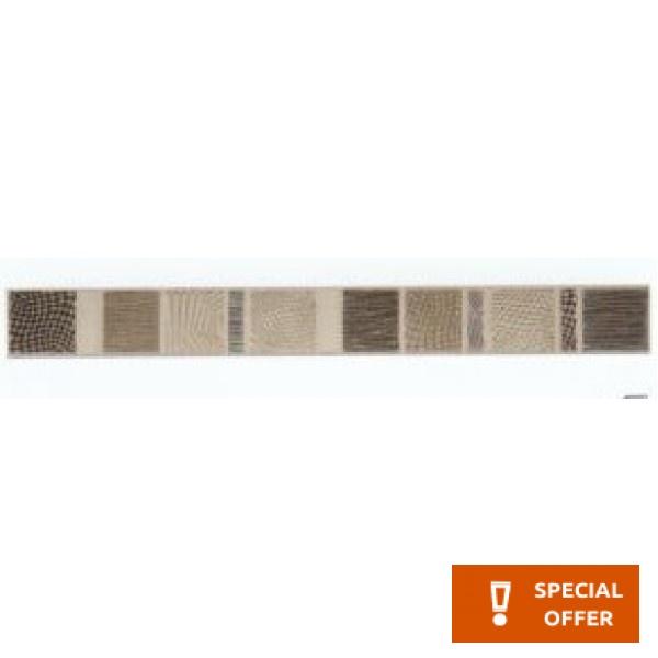 Border (listello) 5x45,2 Spain 1st choice Lineas surface: Glossy, hue: Mix Tile Liners (Listello)-Decore