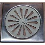 Σχάρα από inox 12x12, χρώμα: Χρωμέ Σχάρες ντουζιέρας Σχάρα από inox 12x12, χρώμα: Χρωμέ Σχάρες ντουζιέρας