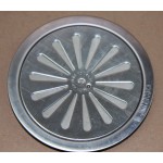 Grate security, R120 material: Inox 12x12, color: Chrome Shower drains