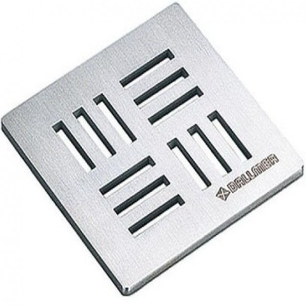 Σχάρα αποχέτευσης από inox 11,5x11,5x0,5, χρώμα: Χρωμέ Σχάρες ντουζιέρας Σχάρα αποχέτευσης από inox 11,5x11,5x0,5, χρώμα: Χρωμέ Σχάρες ντουζιέρας