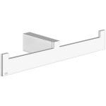 Towel 26,5x7,5x3,5 Fixed material: Brass single, color: Chrome surface: Glossy Towel rails Towel 26,5x7,5x3,5 Fixed material: Brass single, color: Chrome surface: Glossy Towel rails