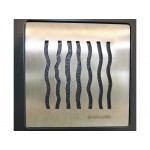 Σχάρα αποχέτευσης από inox 11,5x11,5x0,5, χρώμα: Χρωμέ Σχάρες ντουζιέρας Σχάρα αποχέτευσης από inox 11,5x11,5x0,5, χρώμα: Χρωμέ Σχάρες ντουζιέρας
