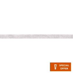 Border (listello) 3,7x59 Italy 1st choice Garden rettificato surface: Glossy, hue: Grey Tile Liners (Listello)-Decore