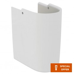 Pedestal Wall-mounted for wash basin 60-55cm, color: White Pedestals