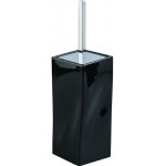 Brush (broom) Floor standing material: Brass, color: Black surface: Matt Toilet brush holders Brush (broom) Floor standing material: Brass, color: Black surface: Matt Toilet brush holders