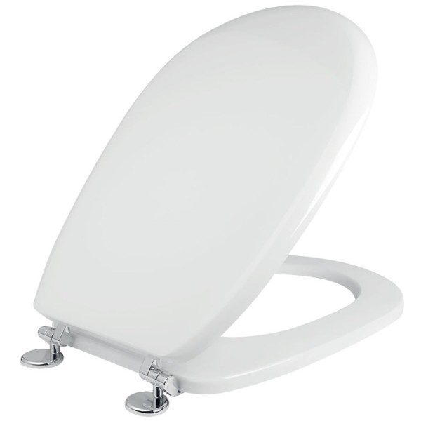 Toilet-seat, style: Wrapover solid, color: White Toilet seats & covers Toilet-seat, style: Wrapover solid, color: White Toilet seats & covers