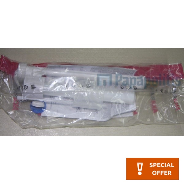 Float valve bottom 3/8" material: Plastic Fluidmasters Float valve bottom 3/8" material: Plastic Fluidmasters