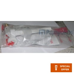 Float valve side, solid 1/2" material: Plastic Fluidmasters