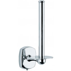 Paper holder vertical material: Brass, color: Chrome surface: Glossy Toilet paper holders