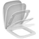 Toilet-seat soft closing, style: Wrapover, color: White Toilet seats & covers
