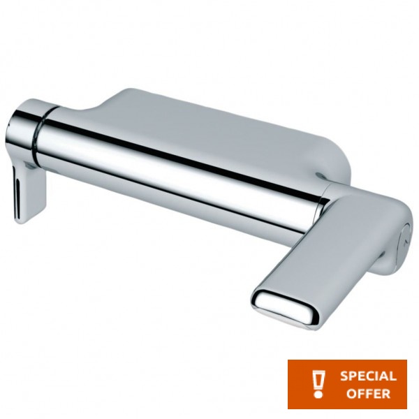 Bathtub tap Wall-mounted exposed material: Brass without hand shower, hose and holder mixer, color: Chrome surface: Glossy Wall-mouned exposed Bathtub tap Wall-mounted exposed material: Brass without hand shower, hose and holder mixer, color: Chrome surface: Glossy Wall-mouned exposed