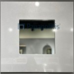 Καθρέπτης, σχήμα: Τετράγωνο 66x66 από MDF, χρώμα: Ασημί Καθρέπτες μπάνιου Καθρέπτης, σχήμα: Τετράγωνο 66x66 από MDF, χρώμα: Ασημί Καθρέπτες μπάνιου